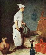 Jean Simeon Chardin Der Abwaschbursche in der Kneipe oil painting artist